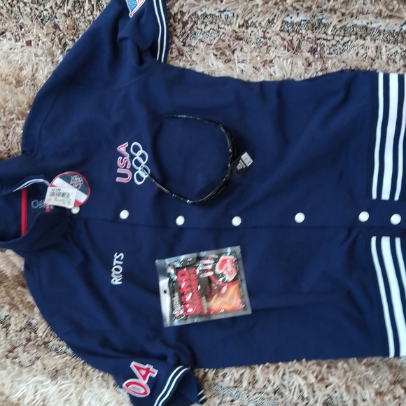 New Vintage Roots Official Team USA Athens Olympic Track Jacket + BONUSES - Picture 1 of 6